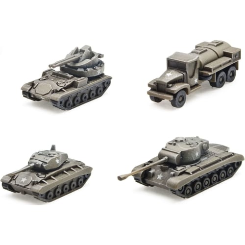 AFV Club 1/350 Korean War/WWII US Landing Vehicle Set 2 Plastic Model Kit SE73517