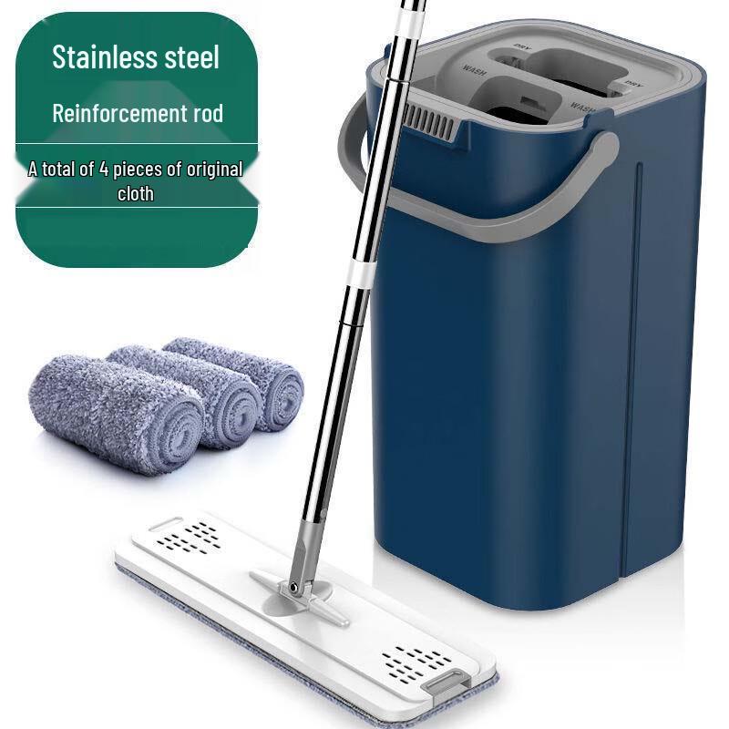Kapa Bear Self-Wringing Flat Mop with Bucket