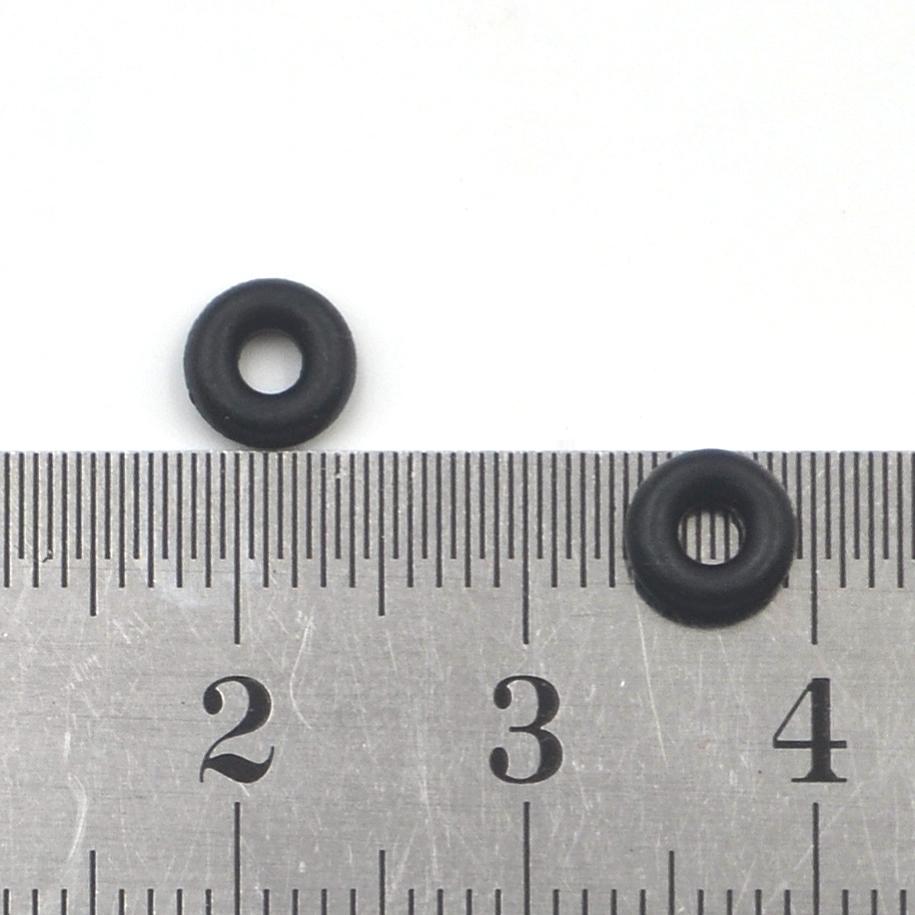 MNFT 100Pcs Carp Fishing Bite Alarm Rubber Round O Rings 6mm Fishing Tackle Quick Change Accessories