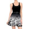 Halloween carnival wilderness horror gradual change pattern digital printing new women's vest dress