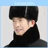 Ushanka Cotton Thickened Plush Warmth Hat Adjustable Ear Flaps Fashion Gift