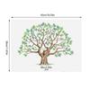Fingerprint Tree Guestbook Decorative Guest Book Creative Household Decorations Fingerprint Tree Gathering Wedding Canvas Signs