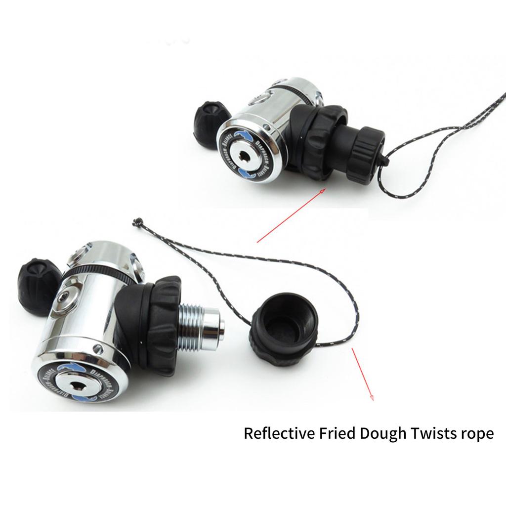 Scubas Diving Dive Dust Cap DIN Tanks Valves Regulator Dust Plug Female Threaded DIN Scubas Tanks Valves Protector Cap