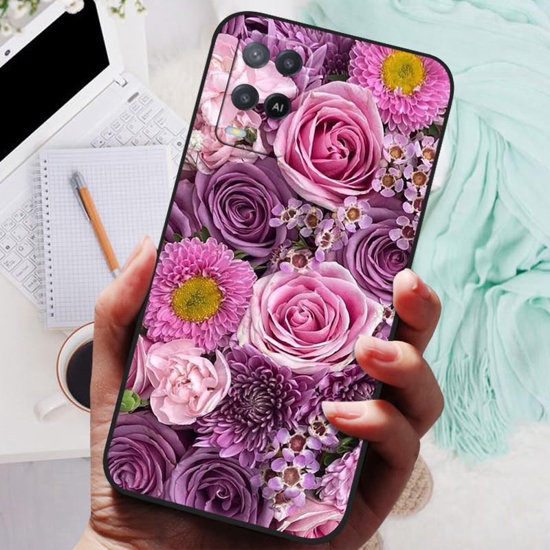For Oppo A54 Case Shockproof Phone Cover Soft Silicone TPU Back Cases for Oppo A54 4G Case CPH2239 Coques for OPPOA54 A 54 Capa