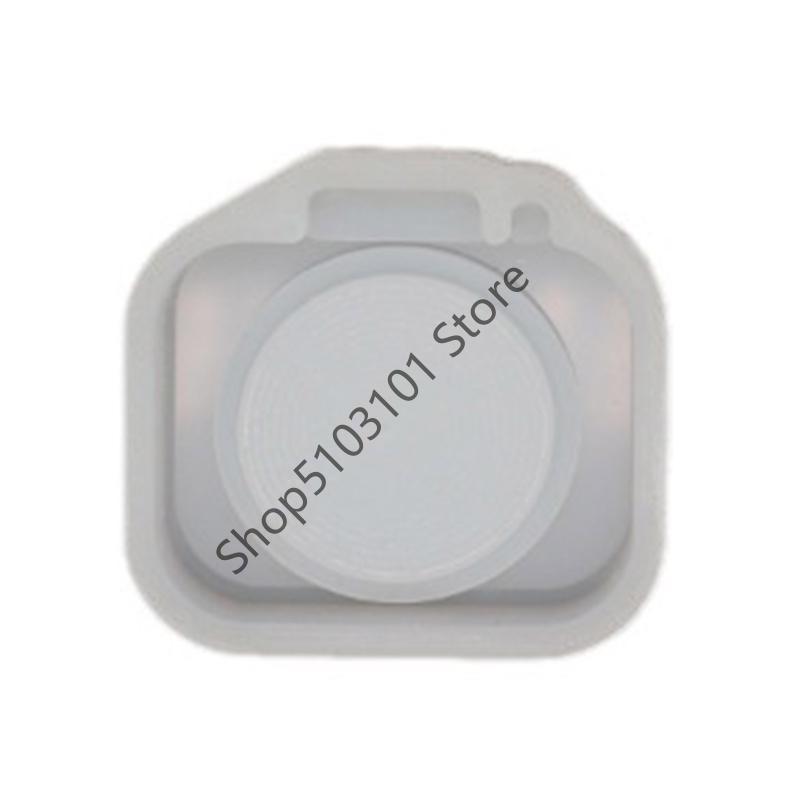 X6HE Bear Epoxy Resin Molds Shaker Dinosaur Photo Frame Keychain Pendant Silicone Jewelry Making Decorations DIY