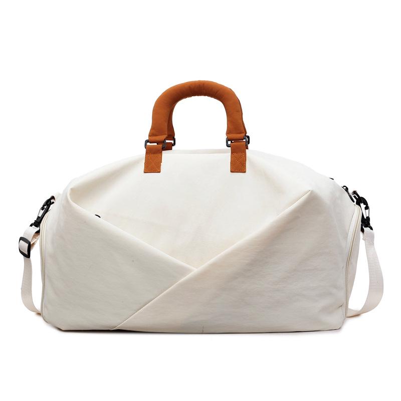 Cross-border Large Capacity Travel Bag with Shoe Compartment and Dry-Wet Separation for Yoga and Sports