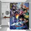 D-Dragon Quest 1 Piece Of 150X180Cm Printed Shower Curtain Partition Bathroom Waterproof And Mold Resistant