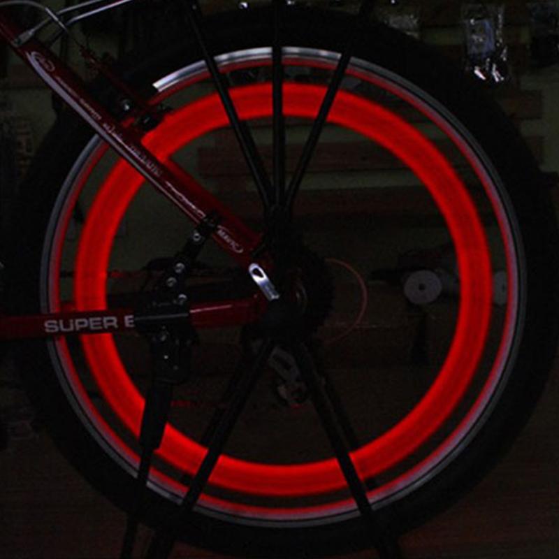 Bicycle Spoke Light, Colorful Wind And Fire Wheel, Silicone Light, Cycling Equipment Accessories