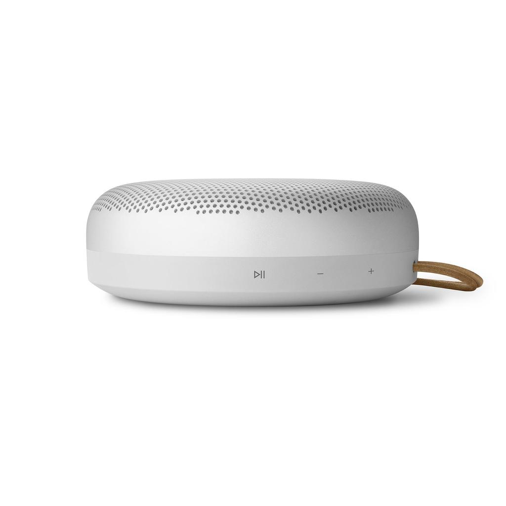 Bang Olufsen Beosound A1 2nd Generation Portable Grey Bluetooth IP67 Waterproof and for Video Playback & Speaker, Mist, Wireless, Certified,