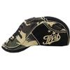WHITE FANG Hunting Cap Military Hat Camouflage Logo Stylish Embroidery CA466 Black Men's (Camouflage 1)