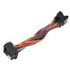 PQ Extension Adapter Cable 40 Pins Universal Stable Performance Car Radio Wire Harness 23cm