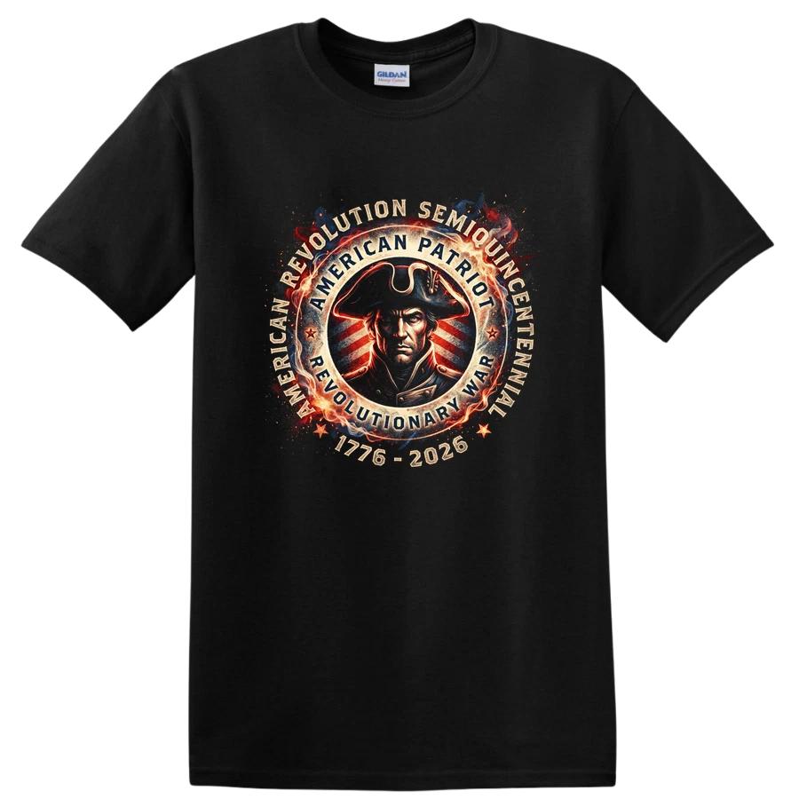 American Revolution T Shirt American Patriot Revolutionary War 1776-2026 Tee S