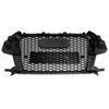 RSQ3 Style Gloss Black Front Honeycomb Mesh Grille 5060531048501 Fit Q3 2011-2015