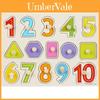 Wooden Childrens Number And Letter Puzzle Blocks Educational Toy For Early Learning