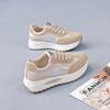 Ins Board Shoes Women's Korean Version of Dad Shoes Women's 2025 Autumn New Female Student Sports Shoes Little White Shoes KT-2692
