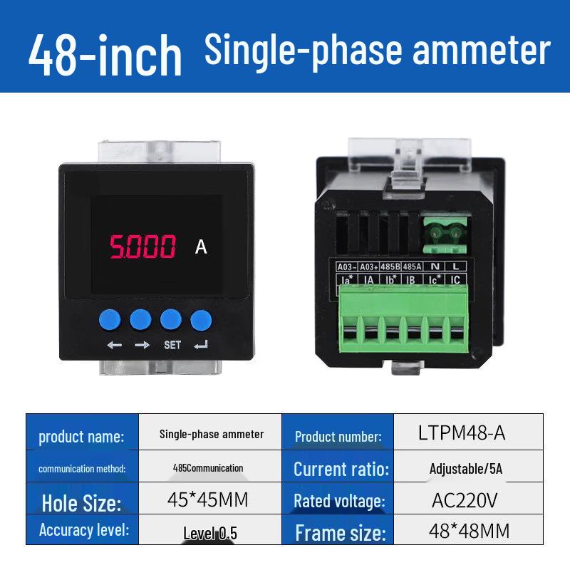 

Aokewen 48-Type Digital Multi-function Power Meter