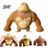 Portable Stress Reducer Relief Gorilla Squeeze Toy, Slow Rising Orangutan Fidget Kids Gadget Anxiety Reduction Animal Shape Sensory Toy for Adults