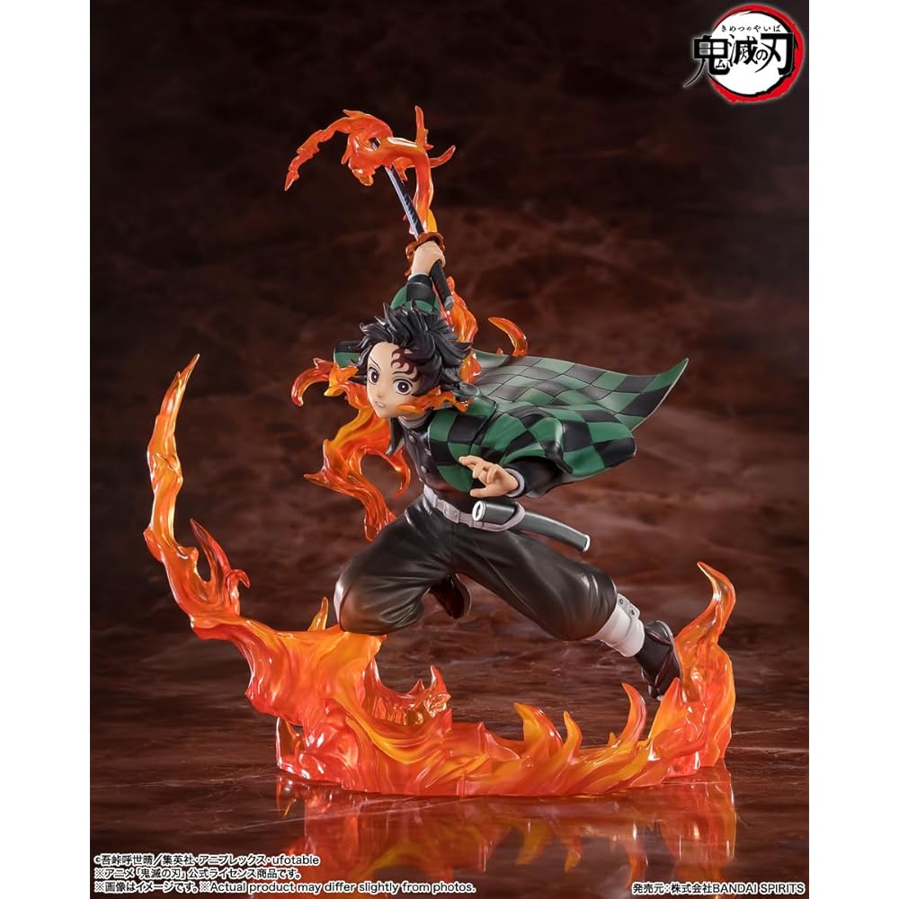 TAMASHII NATIONS Figuarts ZERO Demon Slayer: Kimetsu no Yaiba Tanjiro Kamado Rengoku Tsuba ver. Approximately 195mm PVC & ABS & PC Pre-painted Complet