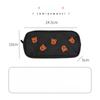 1 Stück Kawaii Bärenstickerei Canvas Stiftetasche Federmäppchen Geschenk Kosmetik Schreibwaren Studentenbedarf Tragbare Make-up-Tasche