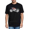 Top Tees Breathable Solid Color Tshirt Motorcycle Design On Black Shirt Quickdry Casual Tee Fashionable Vintage Tshirt Soft