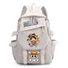 One Piece King Printed Backpack Elementary School Students Junior High School Students High School Students Large Capacity School Bag