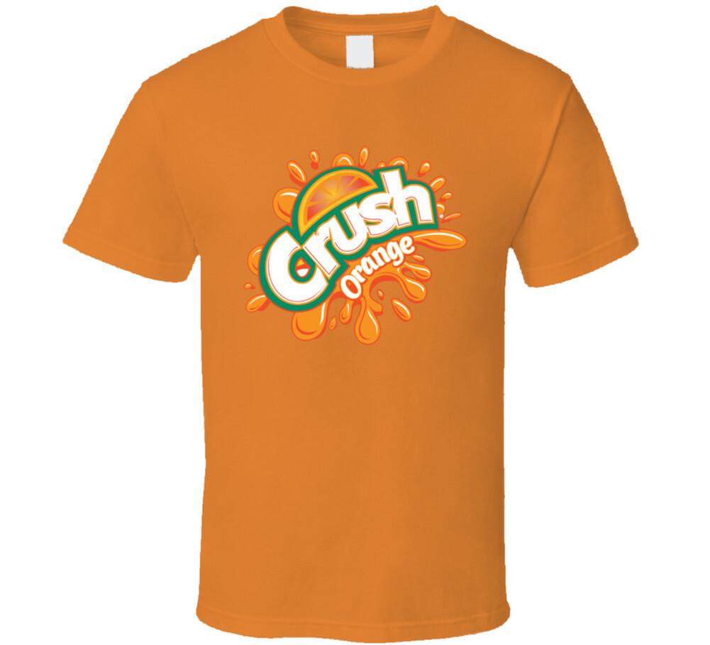 Crush Orange Soda Cool Halloween Costume T Shirt Mens Womens Tees Top 2XL