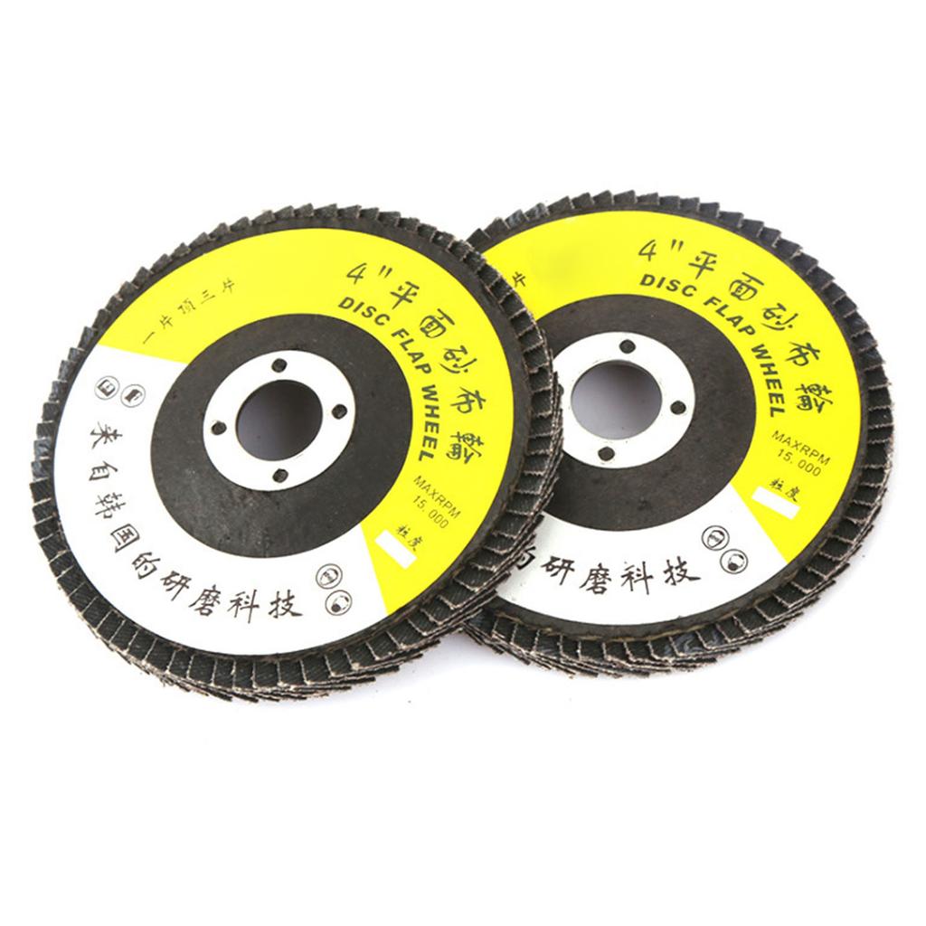 30Pcs Flap Disc Thickened Wear Resistant Sanding Discs High Density Abrasive Grinding Wheels for