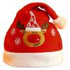 Sequined Christmas Party Santa Hat for Children Adult Pointed Caps Family Gathering Santa Hat Festival Props Headpiece