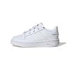 Adidas Originals Team Court El I Low Top Casual Sneakers Baby Sneakers White EF6827