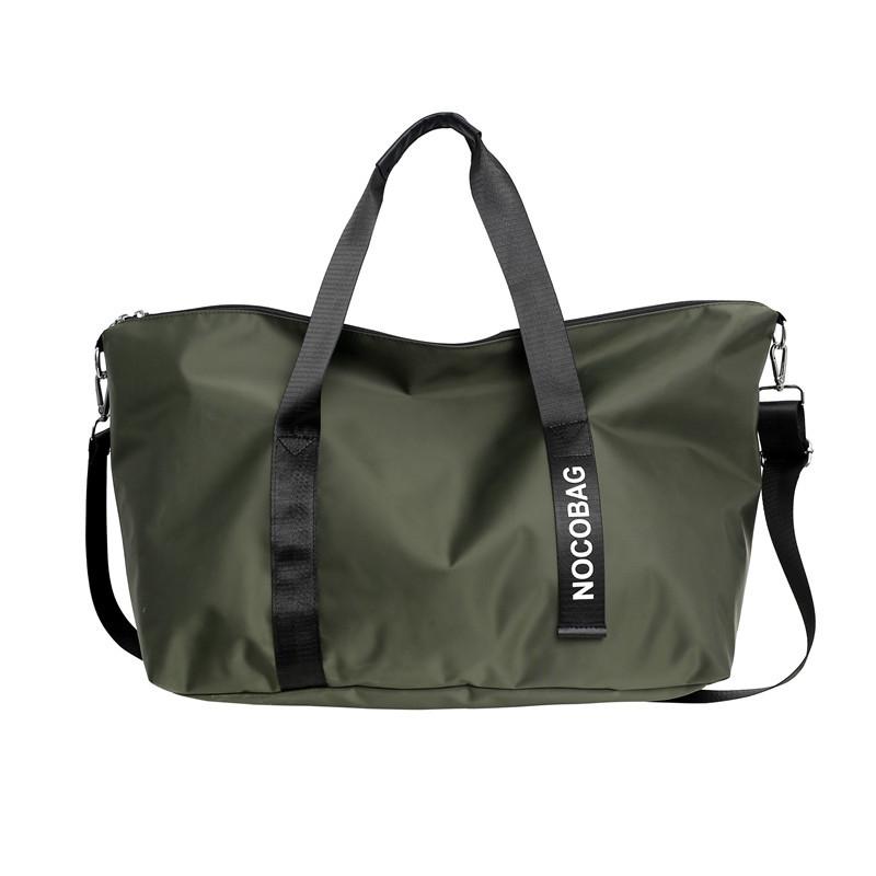 Large capacity travel bag Women s short-distance portable sports fitness bag Men s casual messenger business travel bag Backpack армия зеленый