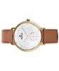 Westar Profile Lederarmband Silber Zifferblatt Quarz 50246BZZ187 Herrenuhr