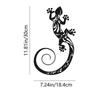 Metal Gecko Decorations Lizard Wall Sculpture Outdoor Gecko Decoration Metal Wall Decor, Bedroom Living Room Decor