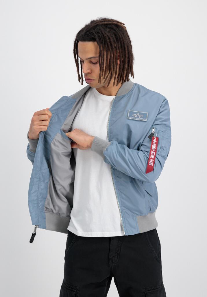 Winter Jacket Alpha Industries MA-1 TTC (126101) Greyblue