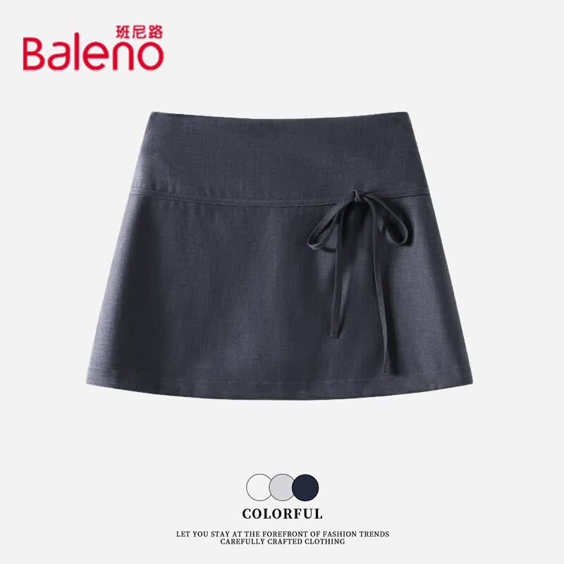 Baleno Women s Tie-Waist A-Line Skirt M