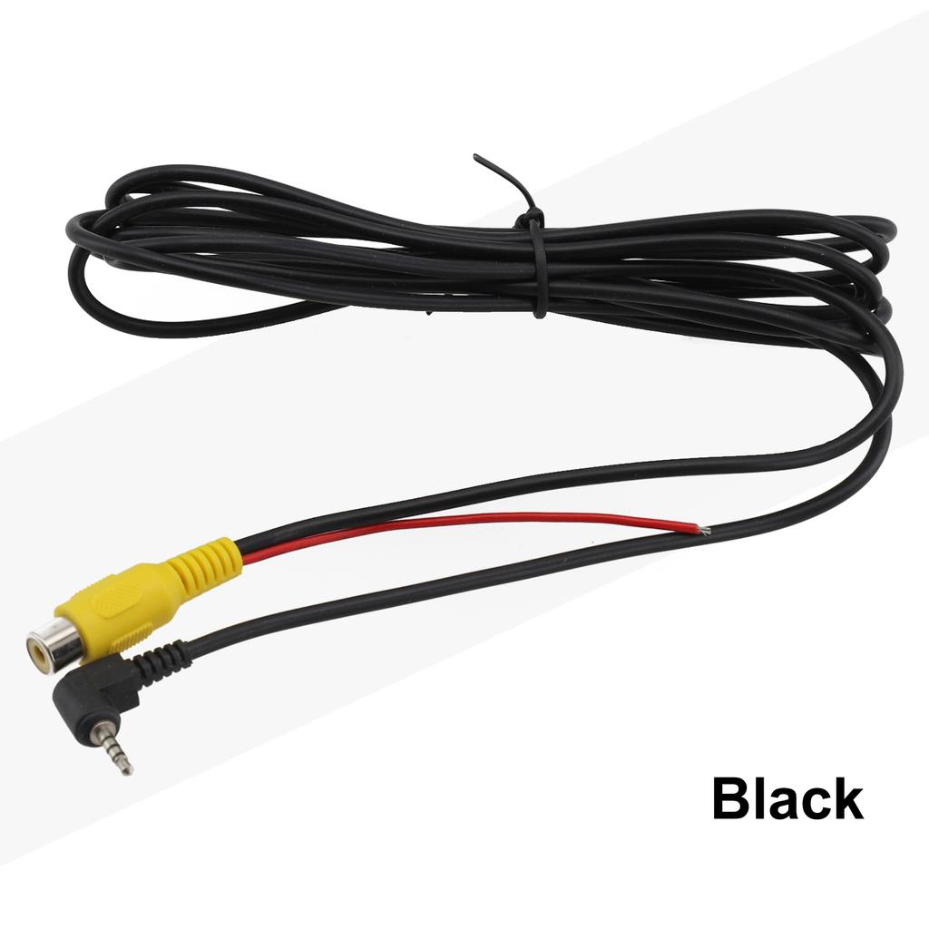RCA To 2.5mm AV Converter Cable Car Rear View Reverse Parking Camera To Car DVR Cable To Car DVR Camcoder GPS Tablet