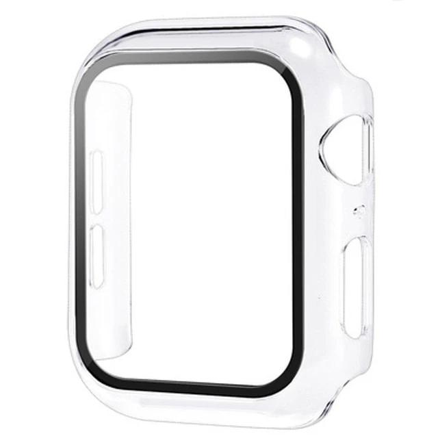 Glass+Cover For Apple Watch case 10 9 8 7 6 SE 5 iWatch Accessorie Screen Protector iWatch series 46mm 44mm 40mm 41 45mm 38 42mm