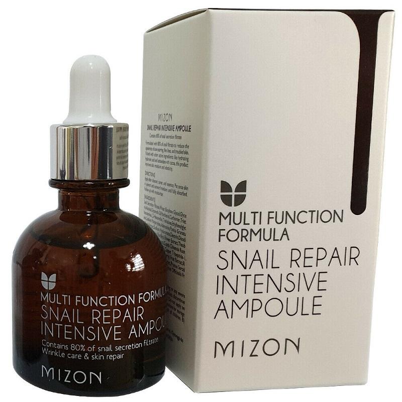 

Mizon Snail Repair Intensive Ampoule 30 ml - Зволожуюча та зміцнююча ампула для обличчя