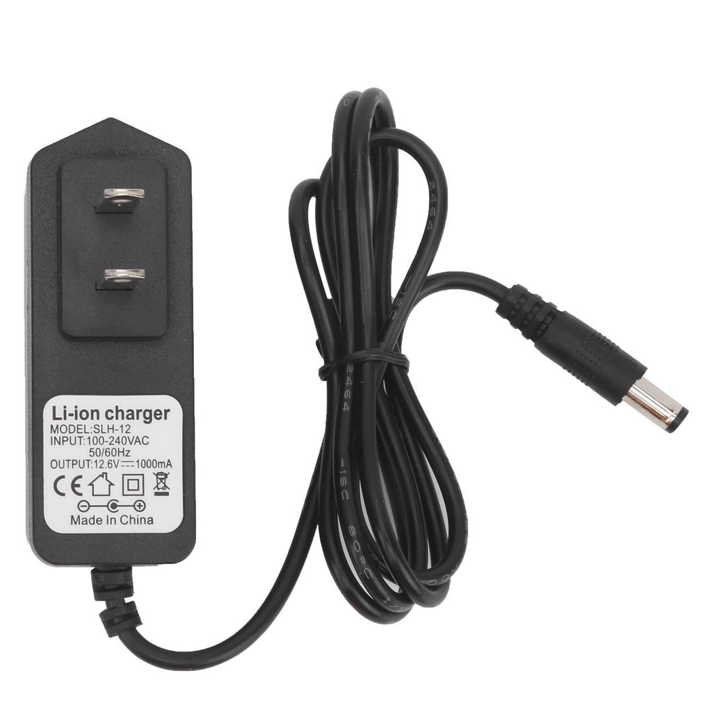 12.6V 1A Lithium Battery Charger PC MultiProtection Charging Adapter