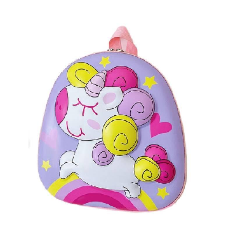 Lightweight Wear-resistant Anti-theft Shockproof Children's Backpack Dinosaur Design Polyester Fiber
