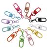 1-10Pcs Alloy Key Clasps Iron Ring Lobster DIY Accessories Finding Supplies