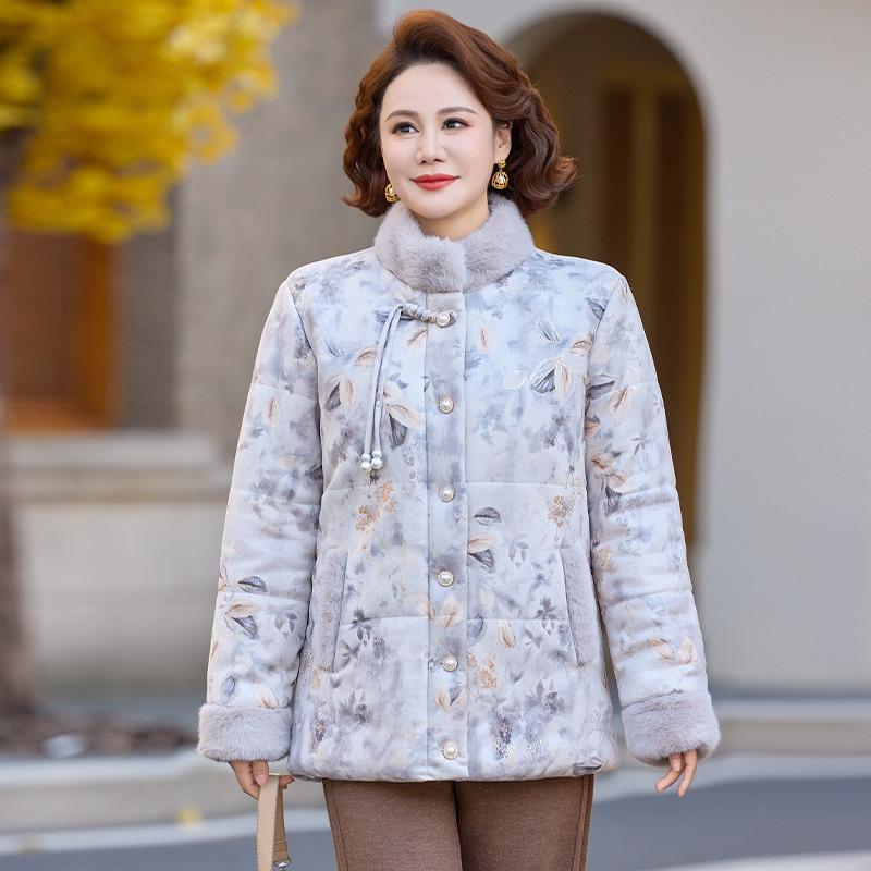 Winter new cotton-padded clothes women's cotton-padded jackets piled and thickened cotton-padded jackets women's