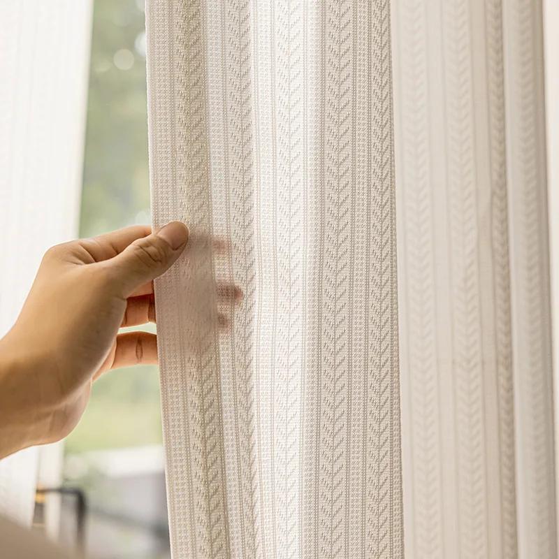 2025 New Vertical Louver Screen Curtain Blackout Phantom Curtain White Bay Window, Balcony Sunshade Window Screen, White Screen.