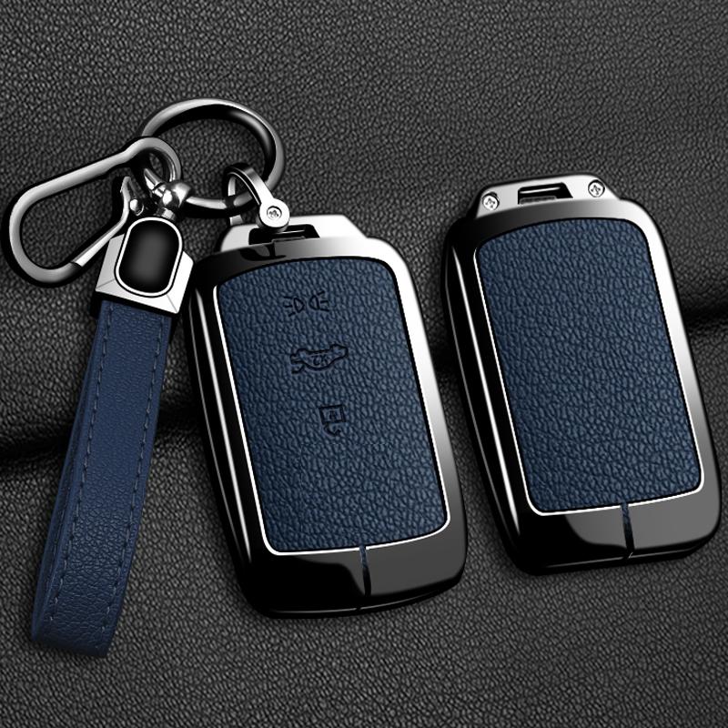 Suitable for Maserati Grecale GranTurismo MC20 2024 Zinc Alloy Car Key Case Leather Remote Control Protective Case