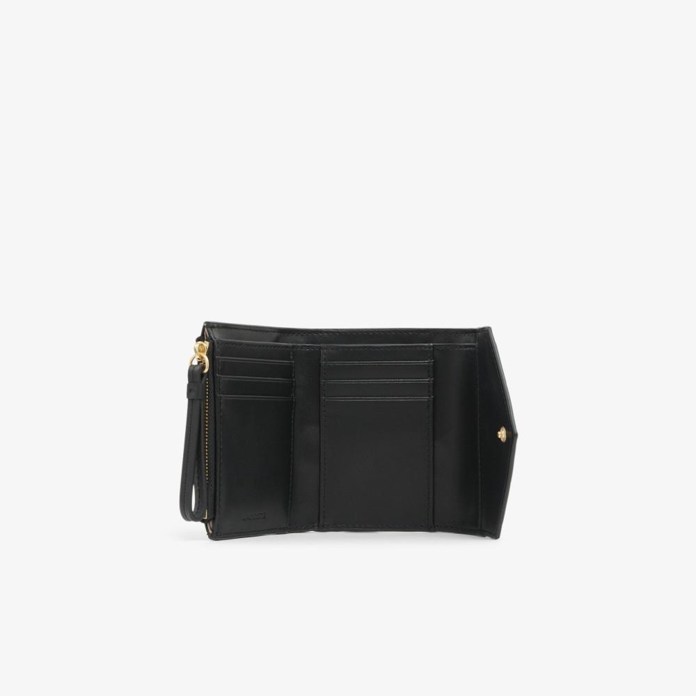 Lacoste Women's Crocodelle Flap Bifold Wallet NF5119E56G000