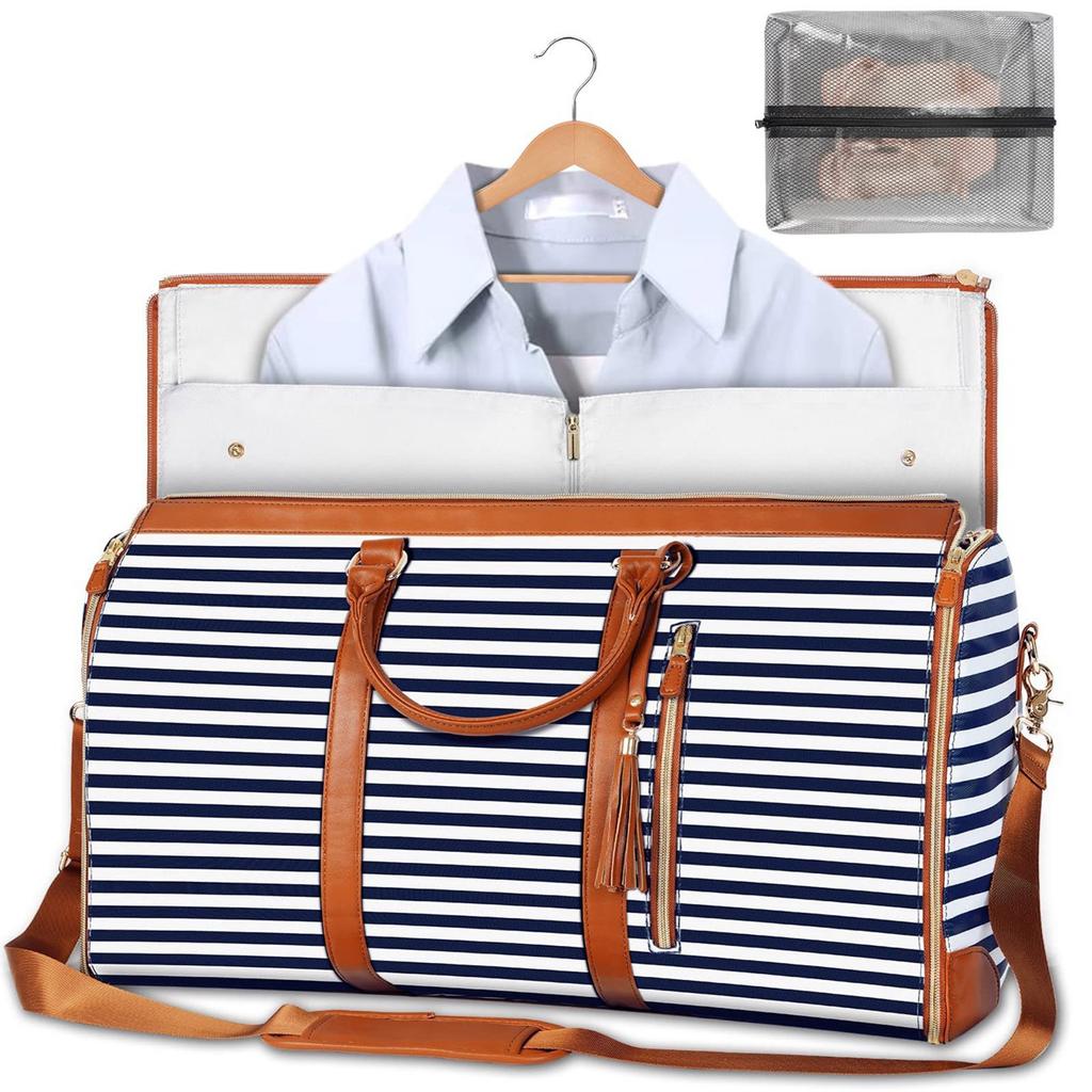 Women's Folding Suit Travel Bag Multifunctional Storage Bag Large Capacity Large PU Portable Luggage Bag