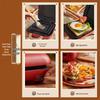 BEAR Multifunktions-Sandwich- und Waffelmaker CN-Stecker (Adapter enthalten)