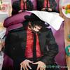 Michael Jackson Sengetøj Enkelt Twin Fuld King Size Musikalsk Geni Sengetøj Voksne Teenagere Soveværelse 200x200cm Dynebetræk Sæt