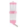 Hamster Water Bottle Dispenser Automatic No Drip Hamster Drinking Fountain for Small AnimalsPink 250ML