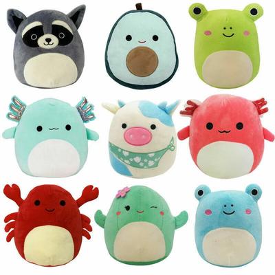 20CM Plyšové hračky Squishmallow Dětský dárek Plyšová hračka pro děti Squishmallows Velikonoční dinosaurus Plyš z kočky