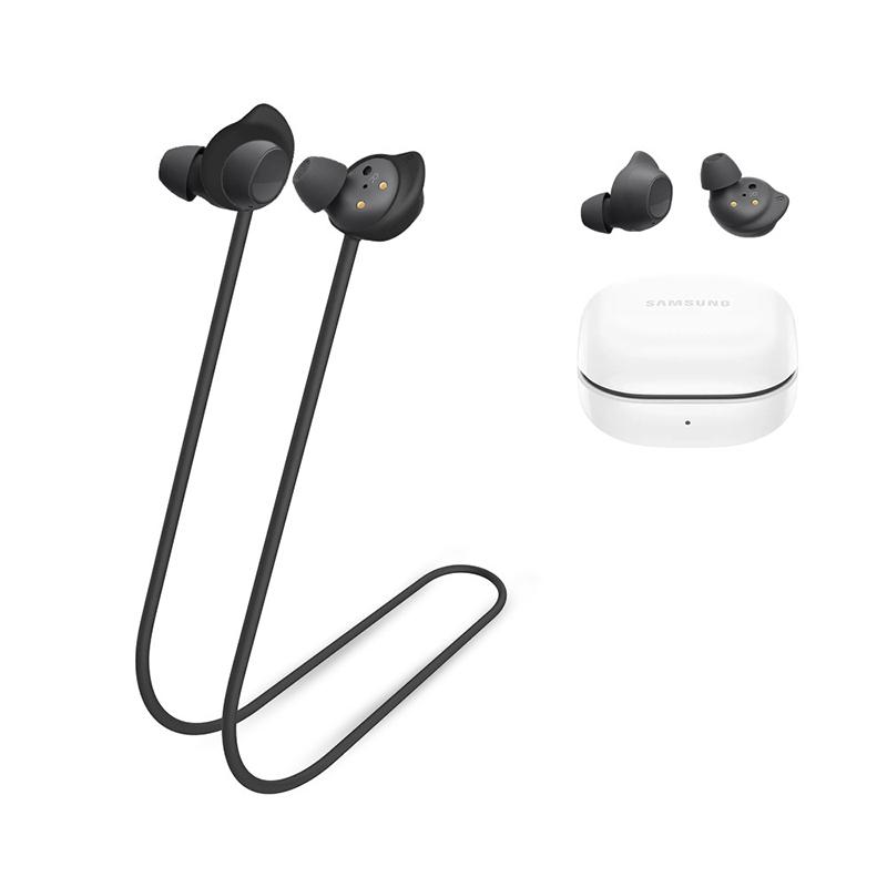 Pasek zapobiegający zgubieniu do słuchawek Samsung Galaxy Buds Fe Pasek do słuchawek Uchwyt na słuchawki Lina Kabel Zestaw słuchawkowy Silikonowy Sznurek na szyję Smycz